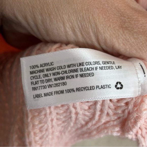 A New Day Pink Cowl Neck Sweater - Picture 5 of 10